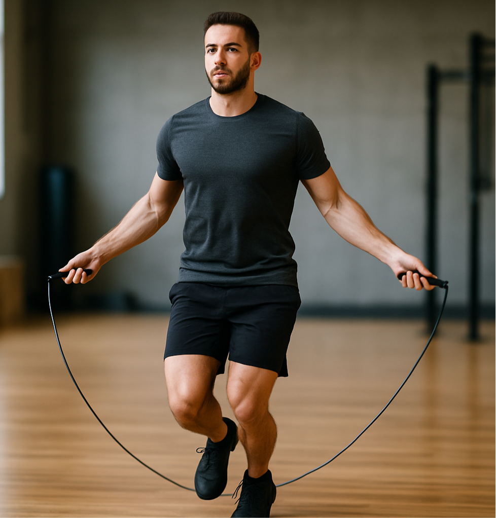 FlexieFit- Corde à sauter sport poignées antidérapante
