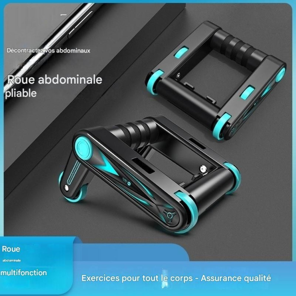 FlexieFit – Roue Abdominale Pliable Haute Précision