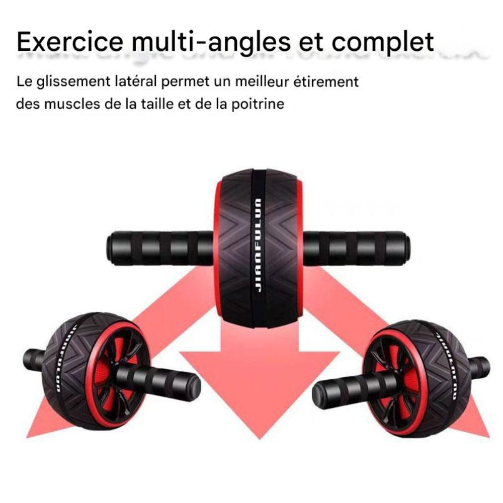 FlexieFit – Rouleau Abdominal Antidérapant