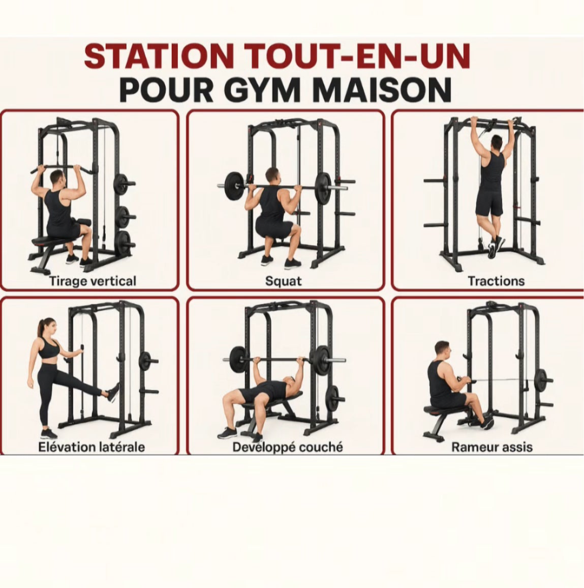 Station de Musculation Complète