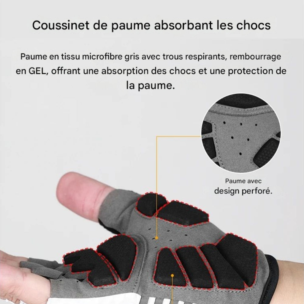 FlexieFit - Gants Cyclisme GEL Pad Antichoc
