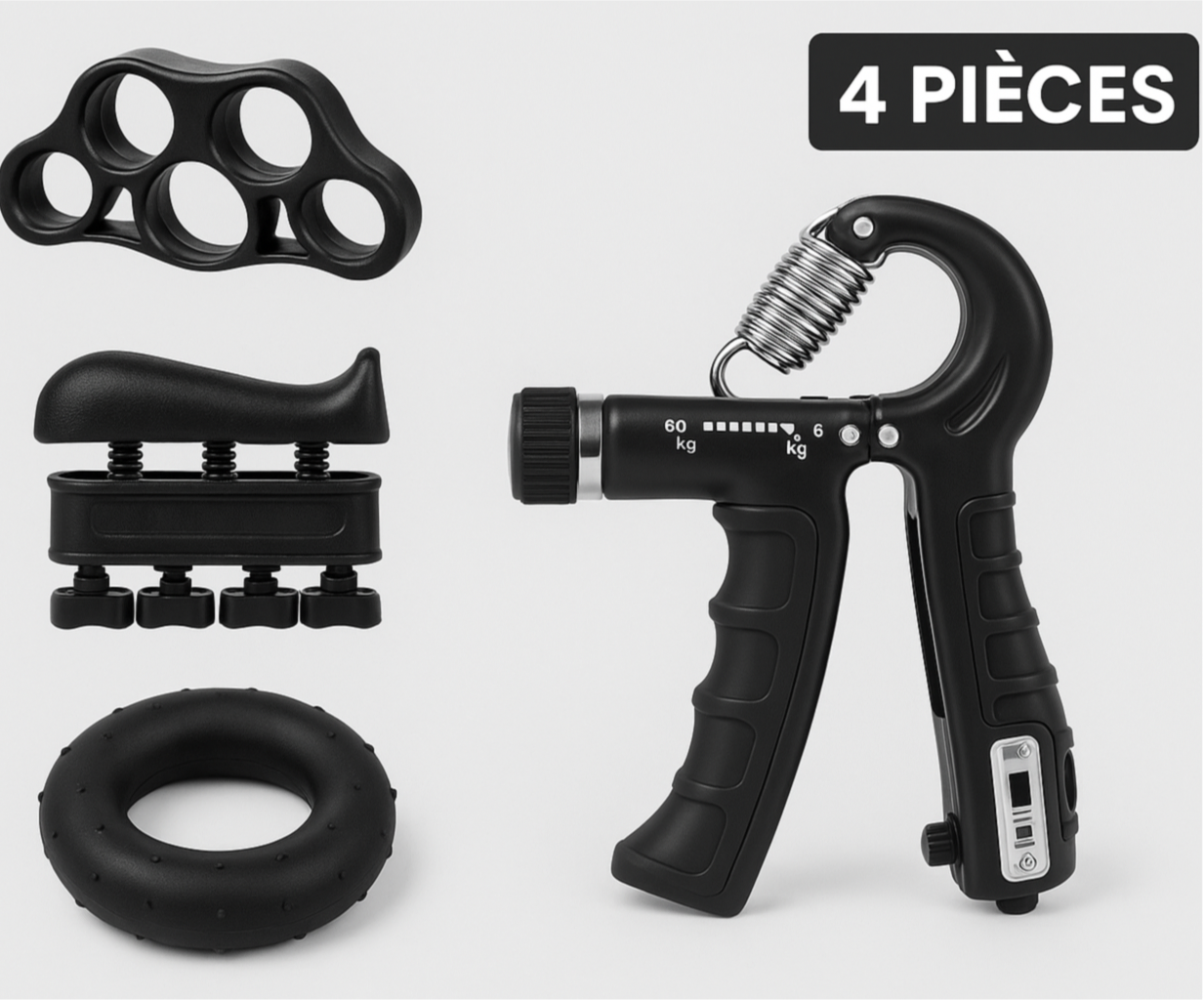 FlexieFit - Pince Réglable de Renforcement Musculaire