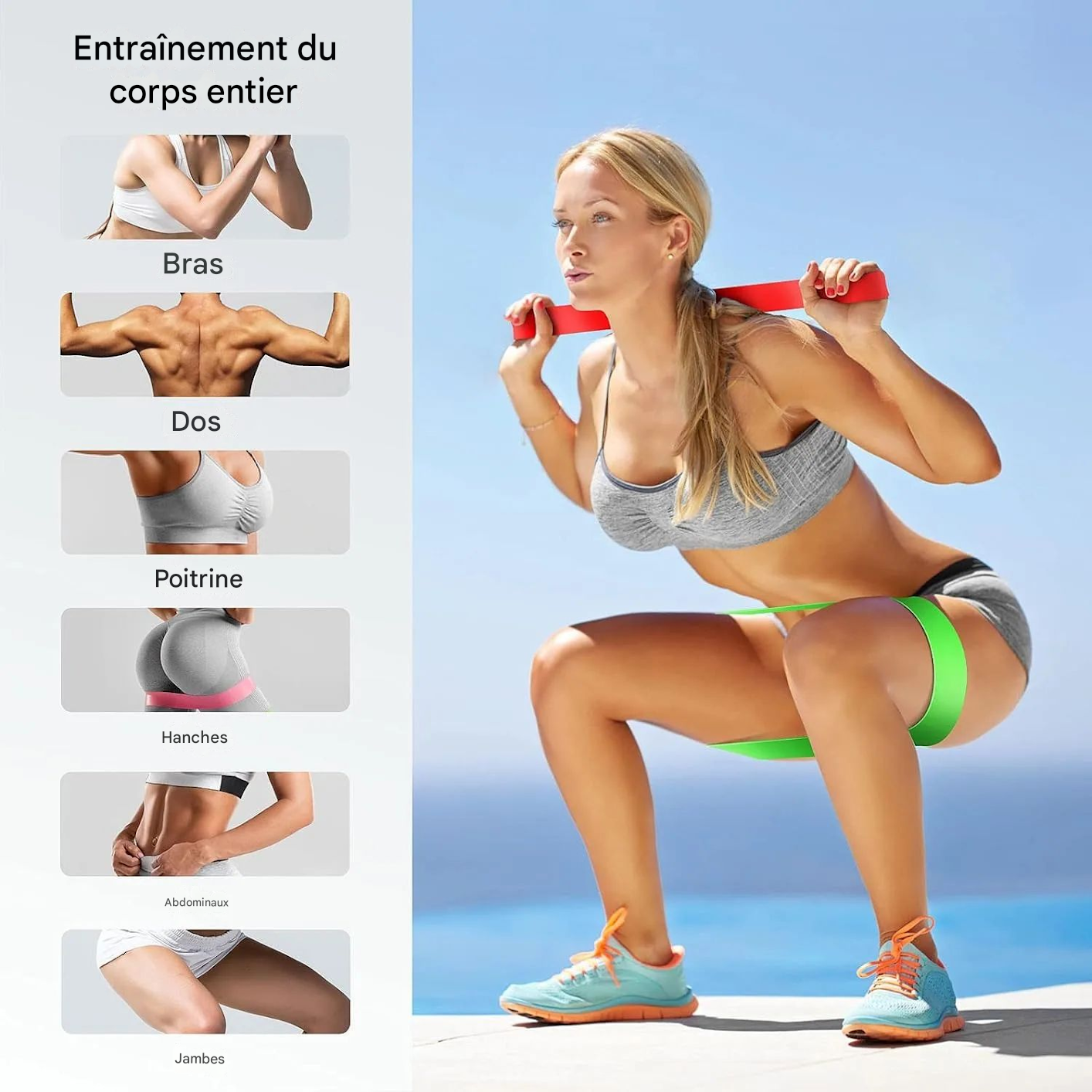 FlexieFit - Bandes de Résistance TPE