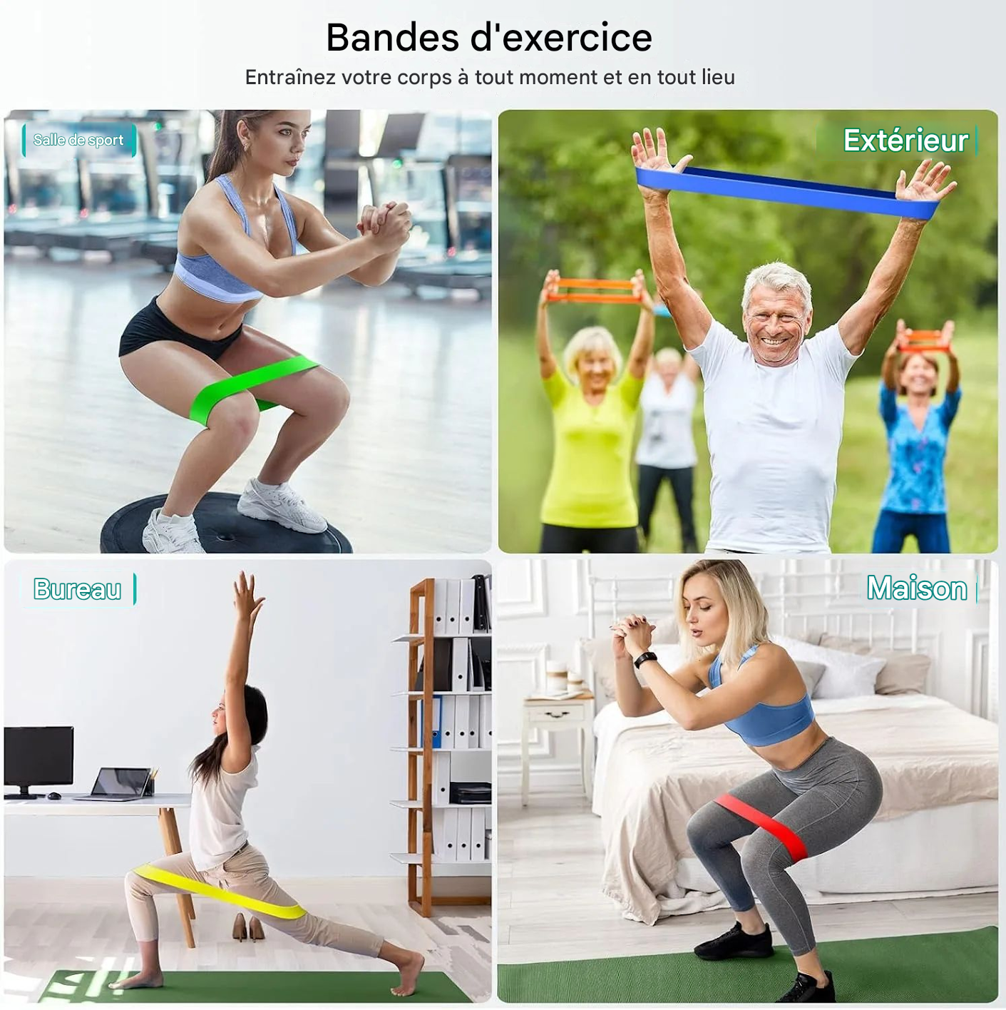 FlexieFit - Bandes de Résistance TPE